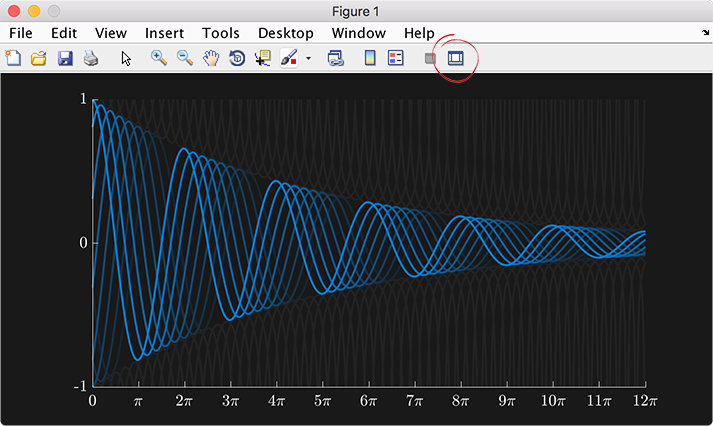 Button to open the plot properties GUI